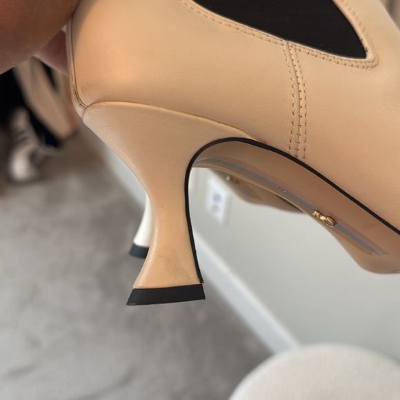 Sam Edelman Lani Ankle Bootie Modern Ivory Leather Size 8 - Picture 8 of 8